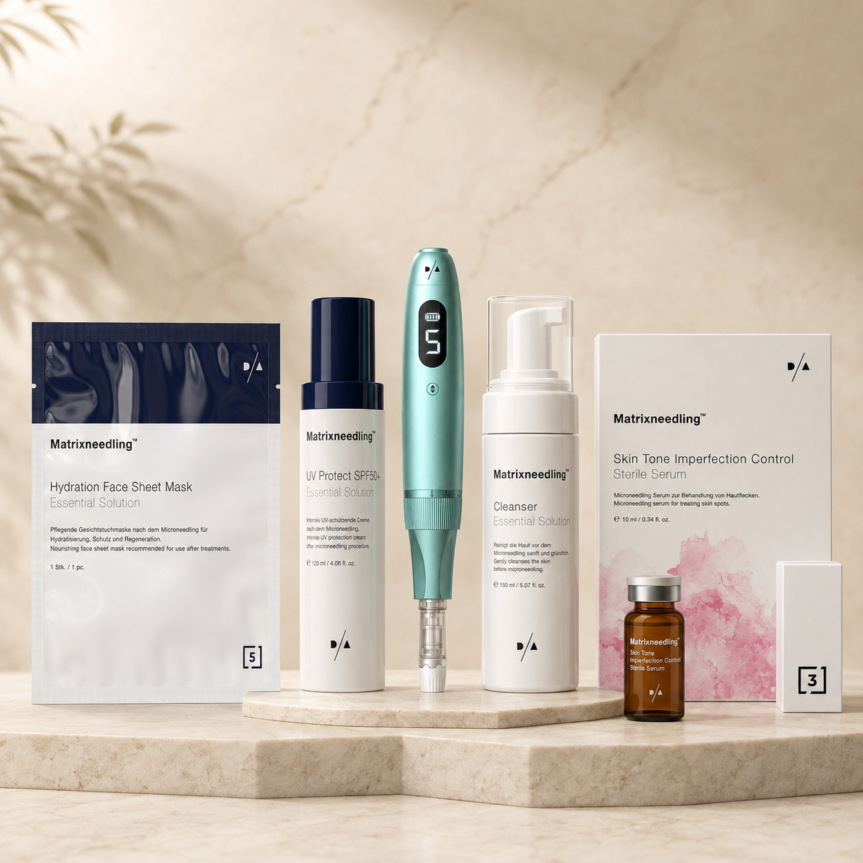 Pigmentvlekken Microneedling Set