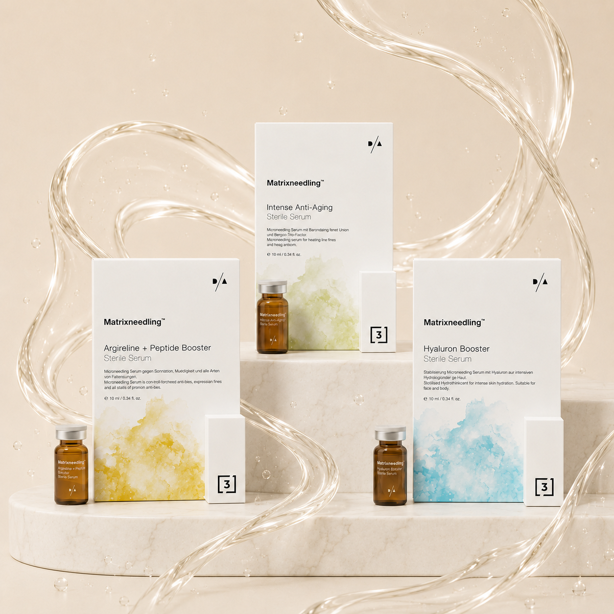 Glow & Firming Sterile Serum Trio